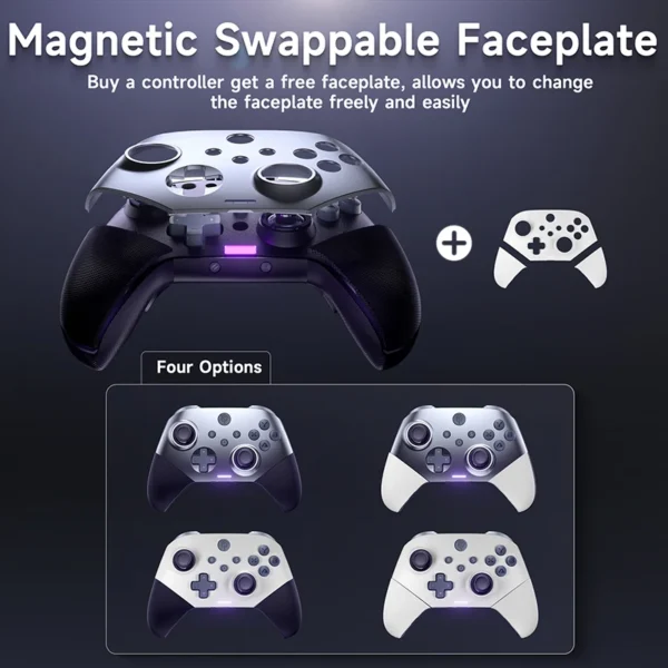 EasySMX X10  Control Inalámbrico Gamepad Bluetooth para PC Windows, Switch, Celulares