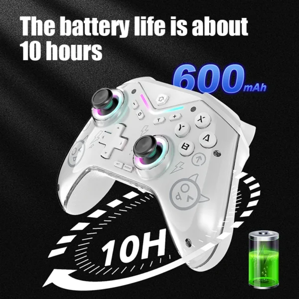 Control Inalámbrico CM-619 para Nintendo Switch / iOS / Android / PC