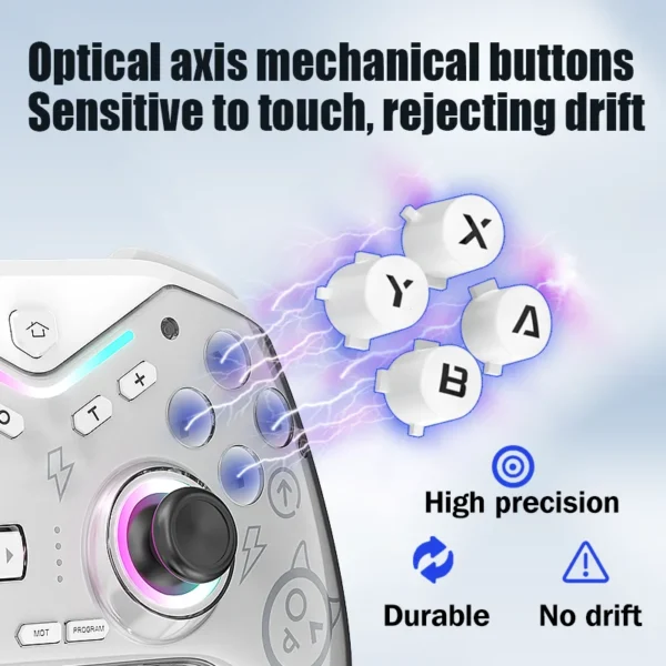 Control Inalámbrico CM-619 para Nintendo Switch / iOS / Android / PC