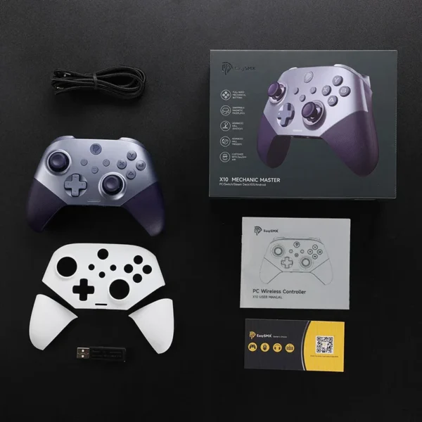 EasySMX X10  Control Inalámbrico Gamepad Bluetooth para PC Windows, Switch, Celulares